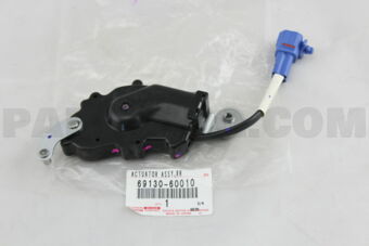 6913060010 ACTUATOR ASSY, REAR DOOR LOCK, RH