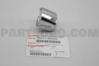 692170C040 COVER, FRONT DOOR OUTSIDE HANDLE, 