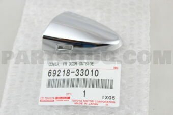 6921833010 COVER, FRONT DOOR OUTSIDE HANDLE, 
