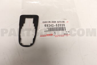 6924252020 Toyota PAD, BACK DOOR OUTSIDE HANDLE, REAR