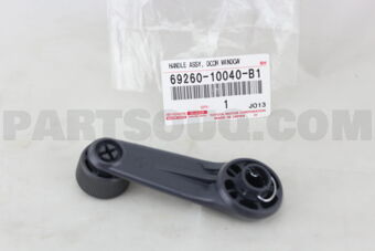 6926010040B1 Toyota HANDLE ASSY, FRONT DOOR WINDOW REGULATOR