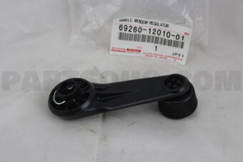 692601201001 Toyota HANDLE ASSY, FRONT DOOR WINDOW REGULATOR