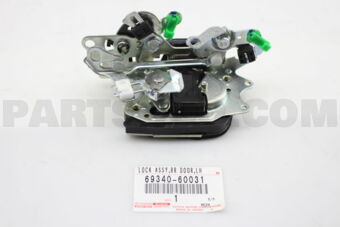 6934060031 LOCK ASSY, REAR DOOR, LH