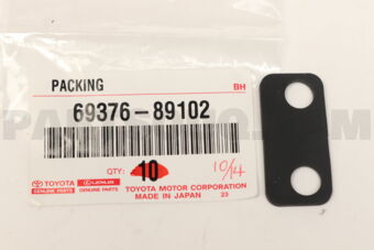 6937689102 PACKING, BACK WINDOW LOCK