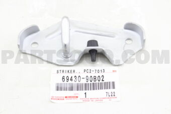 6943090B02 STRIKER ASSY, BACK DOOR LOCK