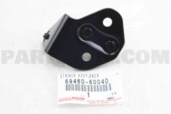 6946060040 STRIKER ASSY, BACK DOOR LOCK, LH