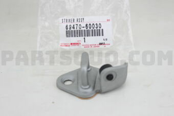 6947060030 STRIKER ASSY, BACK DOOR UPPER LOCK