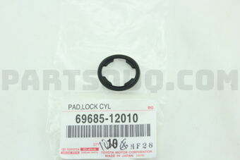 6968512010 PAD, BACK DOOR LOCK CYLINDER