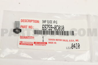 697590C010 SNAP, AUXILIARY CATCH RELEASE LEVE