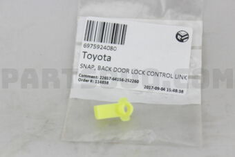 6975924080 SNAP, BACK DOOR LOCK CONTROL LINK