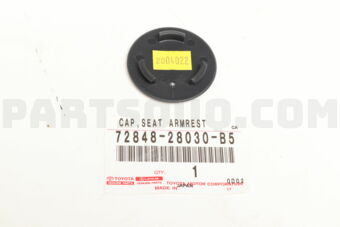 7284828030B5 CAP, SEAT ARMREST, NO.1, RH/LH