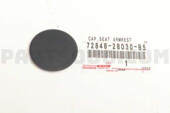 7284828030B5 CAP, SEAT ARMREST, NO.1, RH/LH