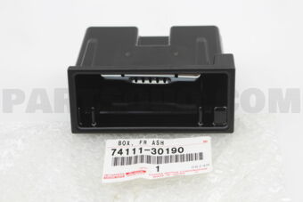 7411130190 BOX, FRONT ASH RECEPTACLE