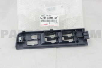 7423160070B0 PANEL, FRONT ARMREST BASE, UPPER