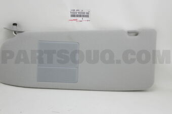 7432060390B0 VISOR ASSY, LH