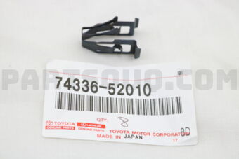 7433652010 CLIP, VISOR ARM SET