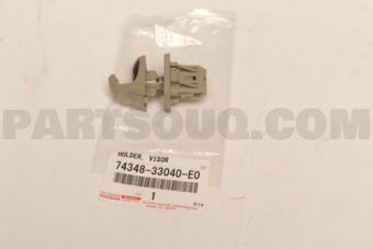 7434833040E0 Toyota HOLDER, VISOR
