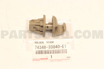 7434833040E1 Toyota HOLDER, VISOR