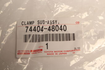 7440448040 Toyota CLAMP SUB-ASSY, BATTERY