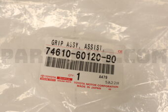 7461060120B0 Toyota GRIP SUB-ASSY, ASSIST