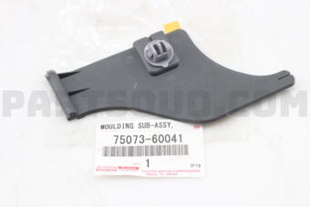 7507360041 MOULDING, FRONT DOOR, OUTSIDE UPPE