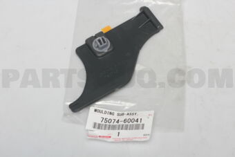 7507460041 MOULDING, FRONT DOOR, OUTSIDE UPPE
