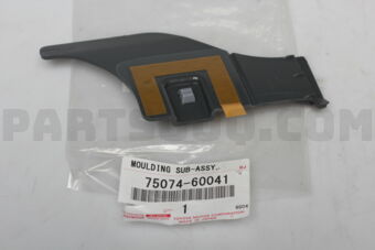 7507460041 MOULDING, FRONT DOOR, OUTSIDE UPPE