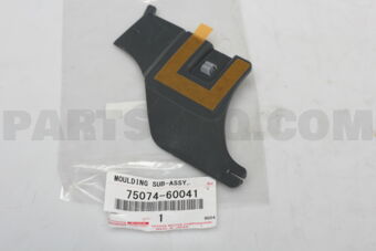 7507460041 MOULDING, FRONT DOOR, OUTSIDE UPPE