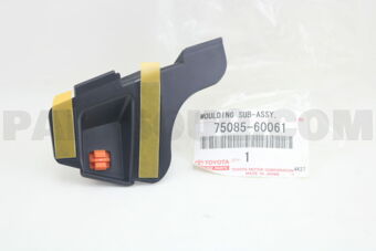 7508560061 MOULDING SUB-ASSY, FRONT FENDER WH