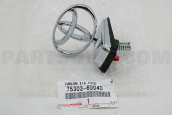 7530360040 EMBLEM SUB-ASSY, HOOD