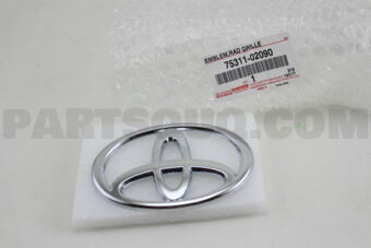 7531102090 EMBLEM, RADIATOR GRILLE (OR FRONT 