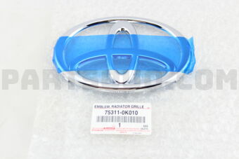 753110K010 EMBLEM, RADIATOR GRILLE (OR FRONT 