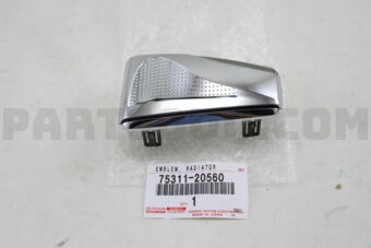 7531120560 EMBLEM, RADIATOR GRILLE (OR FRONT 