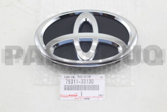 7531133130 EMBLEM, RADIATOR GRILLE (OR FRONT 