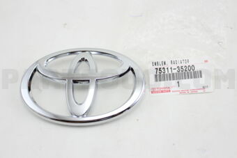 7531135200 EMBLEM, RADIATOR GRILLE (OR FRONT 