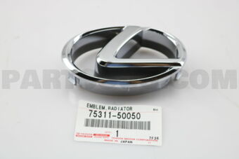 7531150050 EMBLEM, RADIATOR GRILLE (OR FRONT 