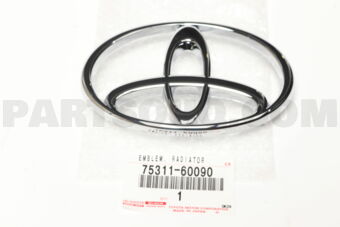 7531160090 EMBLEM, RADIATOR GRILLE (OR FRONT 