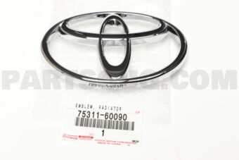 7531160090 EMBLEM, RADIATOR GRILLE (OR FRONT 