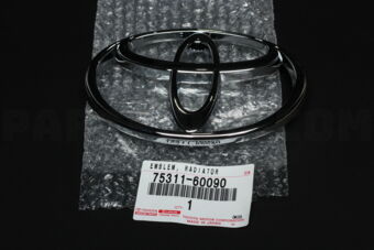 7531160090 EMBLEM, RADIATOR GRILLE (OR FRONT 