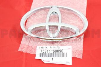 7531160090 EMBLEM, RADIATOR GRILLE (OR FRONT 