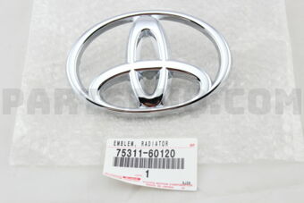 7531160120 EMBLEM, RADIATOR GRILLE (OR FRONT 