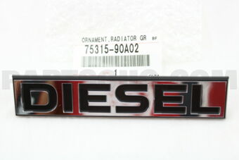 7531590A02 ORNAMENT, RADIATOR GRILLE