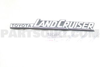 7537060020 EMBLEM, FRONT FENDER