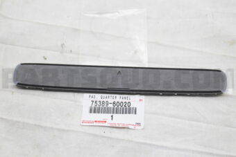 7538960020 PLATE, QUARTER PANEL NAME