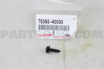 7539242030 BOLT, BUMPER PAD, NO.2