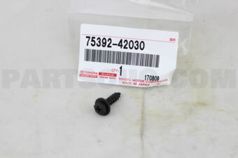 7539242030 BOLT, BUMPER PAD, NO.2