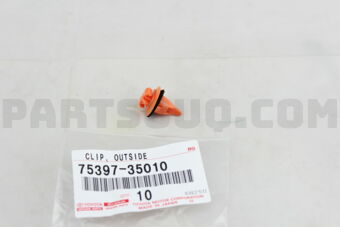 7539735010 CLIP, BACK DOOR MOULDING, NO.3