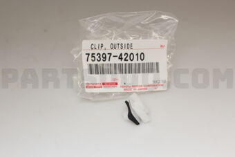7539742010 CLIP, OUTSIDE MOULDING, NO.3