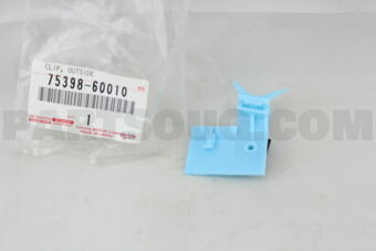 7539860010 CLIP, OUTSIDE MOULDING, NO.3