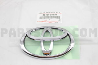 754310K031 EMBLEM, BACK DOOR, NO.1